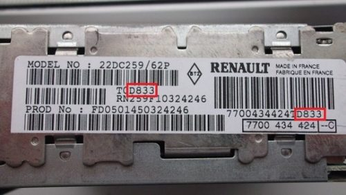 Radio Renault