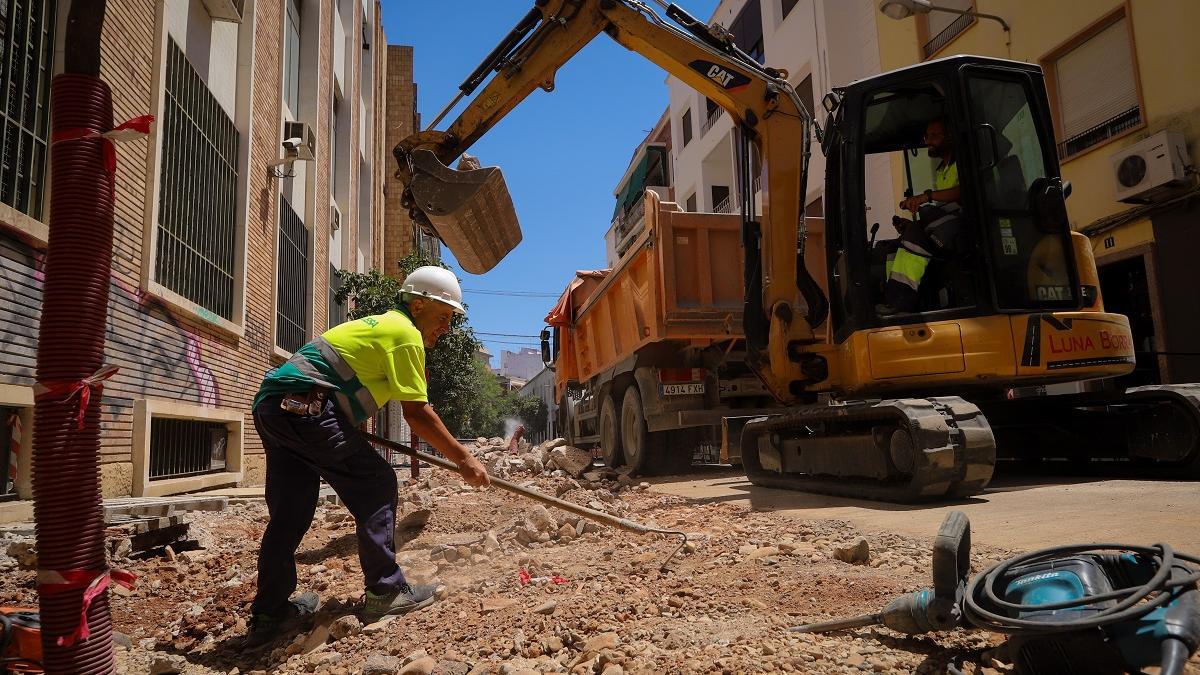 Trabajador expuesto al sol